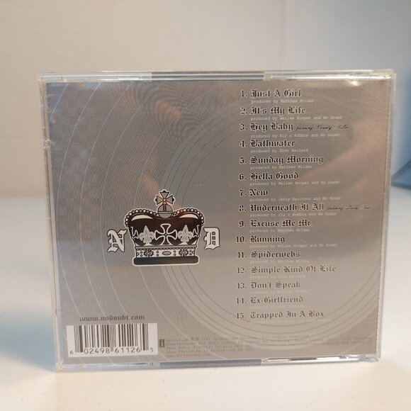 No Doubt ~ The Singles 1992-2003 (Music CD, 2003) - Picture 3 of 3